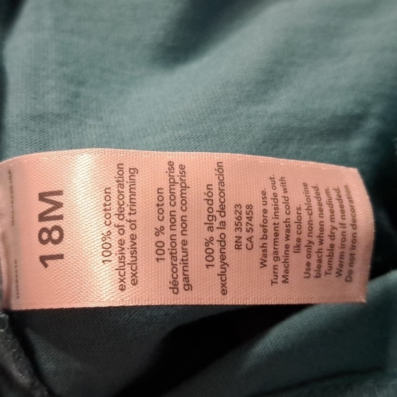 Child of Mine by Carter's tshirt & pants set, 12 or 18 months, New - Picture 6 of 10